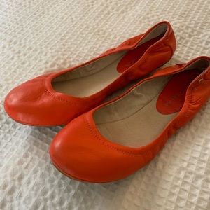 Orange Flats - like new